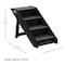 Pet Adobe Folding Pet Stairs Carpeted Durable Wood Steps for Home or Travel, Best for Dog / Pets up to 80lbs 130708BWT - alternate 3